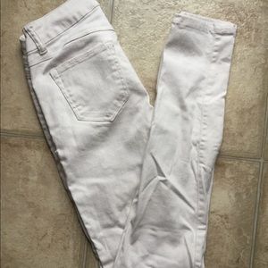 White jeans